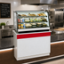 Thumbnail image #2 for Federal Industries CRR3628 Countertop Self-Contained Rear-Mount Full-Service Deli Merchandiser, 36 Inch W, Curved Glass Front
