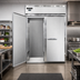 Thumbnail image #2 for Continental Refrigerator Designer Line D2FINSA Two-Section Full-Size Stainless Steel Exterior Roll-In Freezer