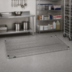Thumbnail image #2 for Metro Super Erecta 3072NS Stainless Steel Wire Shelf, 72 x 30-Inch, 600 lb Capacity