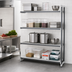 Thumbnail image #2 for Camshelving Elements XTRA Stationary Add-On Polymer Shelving Unit, 21