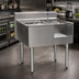 Thumbnail image #2 for Eagle Group 2200 Series Underbar Ice Bin/Cocktail Station with Blender Recess and 7-Circuit Cold Plate