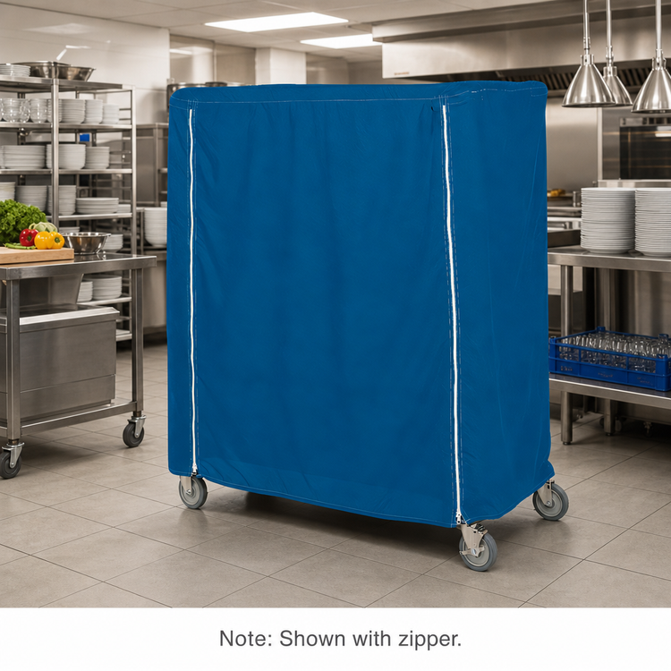 Product image #2 for Metro Waterproof Banquet Cart Cover for 36 x 24 x 74 Inch Carts