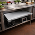 Thumbnail image #2 for Hatco 24-Inch Undermount Cold Shelf with Remote Refrigeration, Aluminum Surface