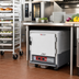 Thumbnail image #2 for Metro C5 3 Series Mobile Under Counter Low-Watt Heated Holding Cabinet with Gray Insulation Armour, Solid Door, Lip-Load Slides