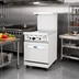 Thumbnail image #2 for CookRite AGR-24G-LP 24-Inch LP Gas Range with Griddle Top and Space-Saver Oven