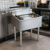 Thumbnail image #2 for Eagle Group 2200 Series 40-Inch Underbar Cocktail Unit with 12-Inch Insulated Ice Bin, 8 Bottle Wells, and Sliding Cover