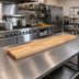 Thumbnail image #2 for John Boos Reversible Steam Table Cutting Board, 84 x 8 x 1-3/4 Inch, Northern Hard Rock Maple