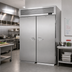 Thumbnail image #2 for Turbo Air PRO Series Two-Section Roll-In Solid Door Reach-In Freezer, 81.7 Cu. Ft., Top Mount, Stainless Steel