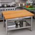 Thumbnail image #2 for John Boos Appalachian Red Oak Edge Grain Island Countertop, 36 x 32 x 1-1/2 Inch, Varnique Finish