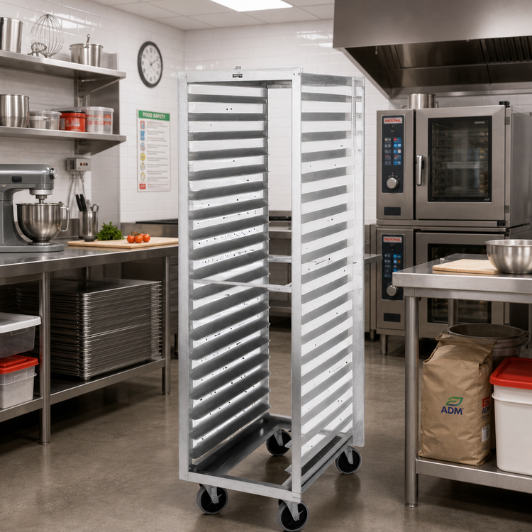 Product image #2 for Metro Mobile Pass-Thru End-Load Aluminum Tray Rack