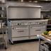 Thumbnail image #2 for Southbend Ultimate 60-Inch Commercial Gas Restaurant Range with 9 Open Burners, Standard Oven and Convection Oven