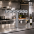 Thumbnail image #2 for Havana 6-Faucet Countertop Air-Cooled Wine Font with Chrome Finish