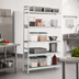 Thumbnail image #2 for Fermostock 5-Tier Polymer Shelving Unit Expansion Kit, 47W x 14D x 83H