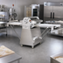 Thumbnail image #2 for Omcan Stainless Steel Floor Model Reversible Dough Sheeter, 20.5-Inch Rollers, 220V