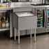 Thumbnail image #2 for CHOICE Extra Deep Underbar Ice Bin, 18 Inch Wide x 19 Inch Deep, 69 lb Capacity, Stainless Steel