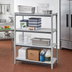 Thumbnail image #2 for Cambro Camshelving Elements XTRA 21-Inch x 36-Inch 4-Shelf Solid Universal Shelf Kit