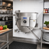 Thumbnail image #2 for Legion TWWT-20 20-Gallon Direct Steam Tilting Wall-Mount Kettle