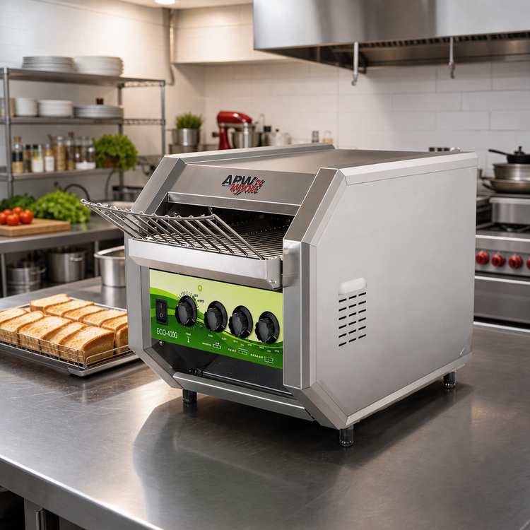 Product image #2 for APW Wyott ECO-4000 500L Radiant Countertop Electric Conveyor Toaster