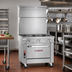 Thumbnail image #2 for Southbend Platinum 12-Inch Heavy Duty Gas Sectional Range with Cabinet Base and 2 Open Burners