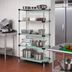 Thumbnail image #2 for Quantum 5-Shelf Solid Stainless Steel Shelving Starter Kit, 24