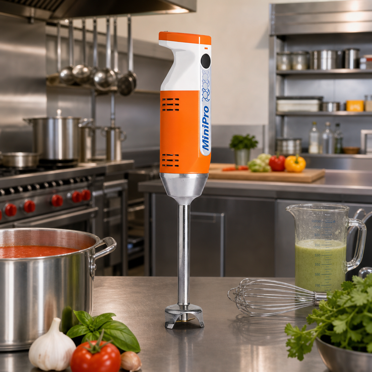 Product image #2 for MiniPro Variable-Speed Hand-Held Immersion Blender with 6.5-Inch Detachable Shaft