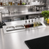 Thumbnail image #2 for Glastender 30-Inch Drop-In Stainless Steel Mixology Well for Ice-Chilled Storage