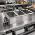 Thumbnail image #2 for Delfield N8831 Drop-In Single-Tank Electric Wet Hot Food Well for 2 Full-Size Pans