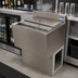 Thumbnail image #3 for BK Resources 30-Inch Wide Insulated Underbar Ice Bin with 8-Circuit Aluminum Cold Plate and Pedestal Base, 80 lb Capacity