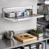 Thumbnail image #2 for Wall-Mounted Inverted Aluminum Shelf, 36 Inch W x 20 Inch D, 12 Gauge