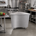 Thumbnail image #2 for Duke Thurmaduke 90° Corner Mobile Utility Station, 32-Inch Triangle, Stainless Steel Top, Enclosed Base