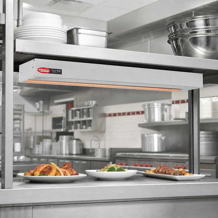Product image #2 for Hatco Glo-Ray 24-Inch Infrared Strip Heater, Single Rod, Unlighted, 350W, 120V
