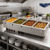 Thumbnail image #2 for Vollrath Four-Well Hot Food Well Drop-In with Marine-Grade 316 Stainless Steel Wells, 12 x 20 Pan Capacity, 208-240V, Infinite Controls