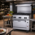 Thumbnail image #3 for Vulcan Endurance 36-Inch 6-Open-Burner Propane Gas Restaurant Range with Convection Oven