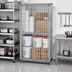 Thumbnail image #2 for MetroMax Q Stationary Wire Security Cage, 38-7/8 W x 26-15/16 D x 66-3/16 H, No Intermediate Shelves