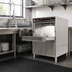 Thumbnail image #2 for CMA Energy Mizer L-1C Undercounter Door-Type Low-Temperature Chemical Sanitizing Glasswasher