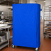 Thumbnail image #2 for Quantum Wire Cart Cover for 18 x 60 x 74 Inch Carts, 400 Denier Blue Nylon with Zipper Flap