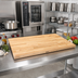 Thumbnail image #2 for Boos Block 36 x 27 Inch Blended Edge Grain Maple Kitchen Countertop with Varnique Finish