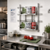 Thumbnail image #2 for Eagle Group WalStor 2-Deck Modular Wall-Mounted Can Rack
