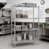 Thumbnail image #2 for Eagle Group 4-Tier Starter Wire Shelving Unit, 36 x 24 x 63 Inches, Chrome-Plated