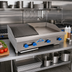 Thumbnail image #2 for Comstock-Castle 42-Inch Countertop Gas Char-Broiler and Griddle Combination