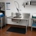 Thumbnail image #2 for BK Resources 60-Inch Straight Right-to-Left Soiled Dish Table with 20 x 20 x 8-Inch Sink