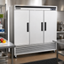 Thumbnail image #2 for Maxx Cold Three-Section Reach-In Freezer, 66.7 Cu. Ft., Bottom-Mount Self-Contained, Stainless Steel
