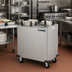 Thumbnail image #2 for Dinex DXPIDPH4E1012 Four-Silo Mobile Heated Plate Dispenser for 10-1/8 Inch Plates