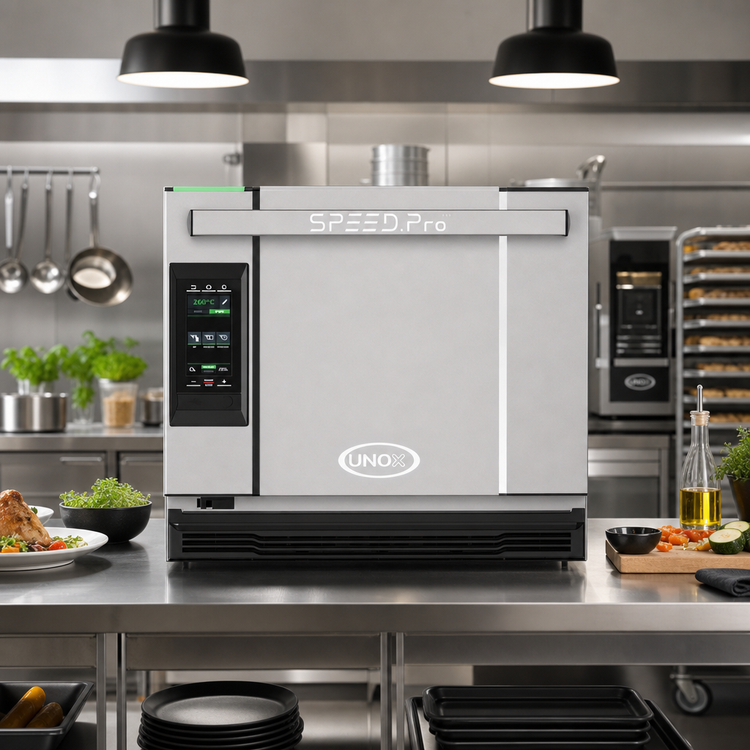 Product image #2 for UNOX SPEED.Pro 3-Tray High-Speed Convection and Microwave Oven, 3-Phase
