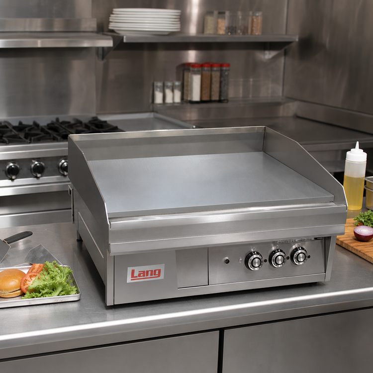 Product image #3 for Lang LG Series 48-Inch Countertop Gas Griddle with 1-Inch Steel Plate