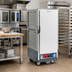 Thumbnail image #2 for Metro C5 Insulation Armour Gray 3/4 Height Moisture Heated Holding and Proofing Cabinet with Fixed Wire Slides