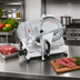 Thumbnail image #2 for Omcan USA 9-Inch Manual Gravity Feed Meat Slicer, 110V, Belt Drive