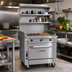 Thumbnail image #2 for Southbend Platinum 36-Inch Heavy Duty Sectional Gas Range with Full-Width Manual Griddle and Convection Oven