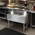 Thumbnail image #2 for Advance Tabco Underbar Basics 48-Inch Stainless Steel Cocktail Unit with 12-Inch Deep Ice Bin and 10-Circuit Cold Plate