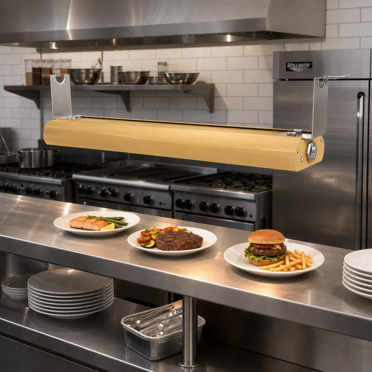 Product image #2 for Vollrath 48-Inch Low Profile Unlighted Strip Heat Lamp